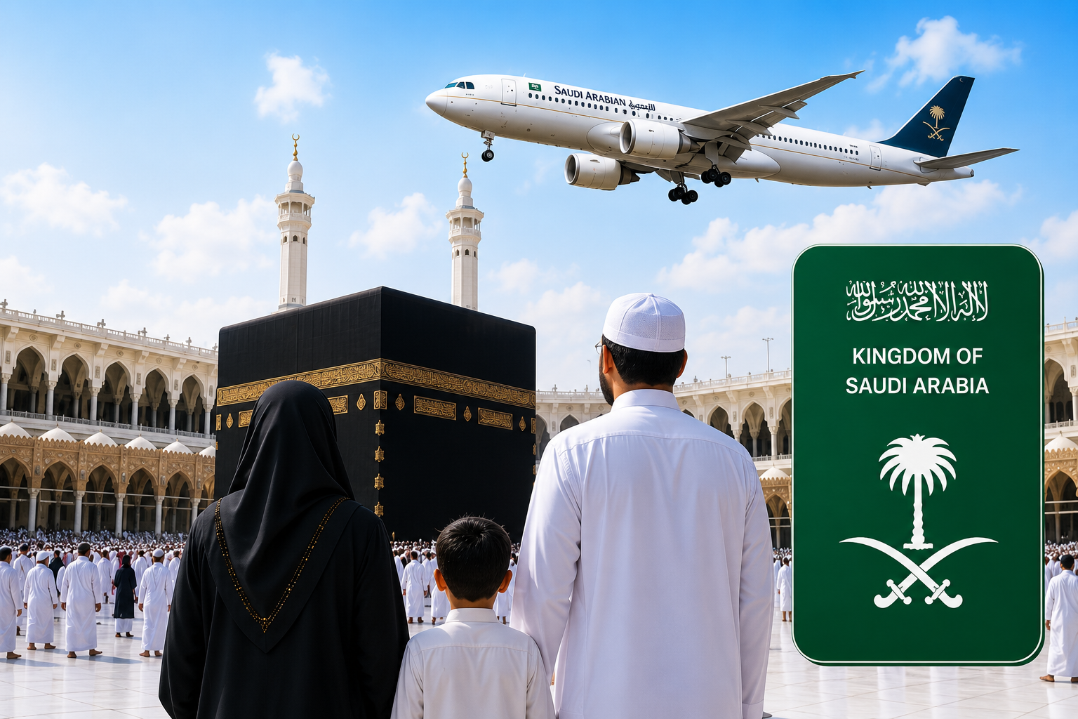 Saudi family ziarah visa service